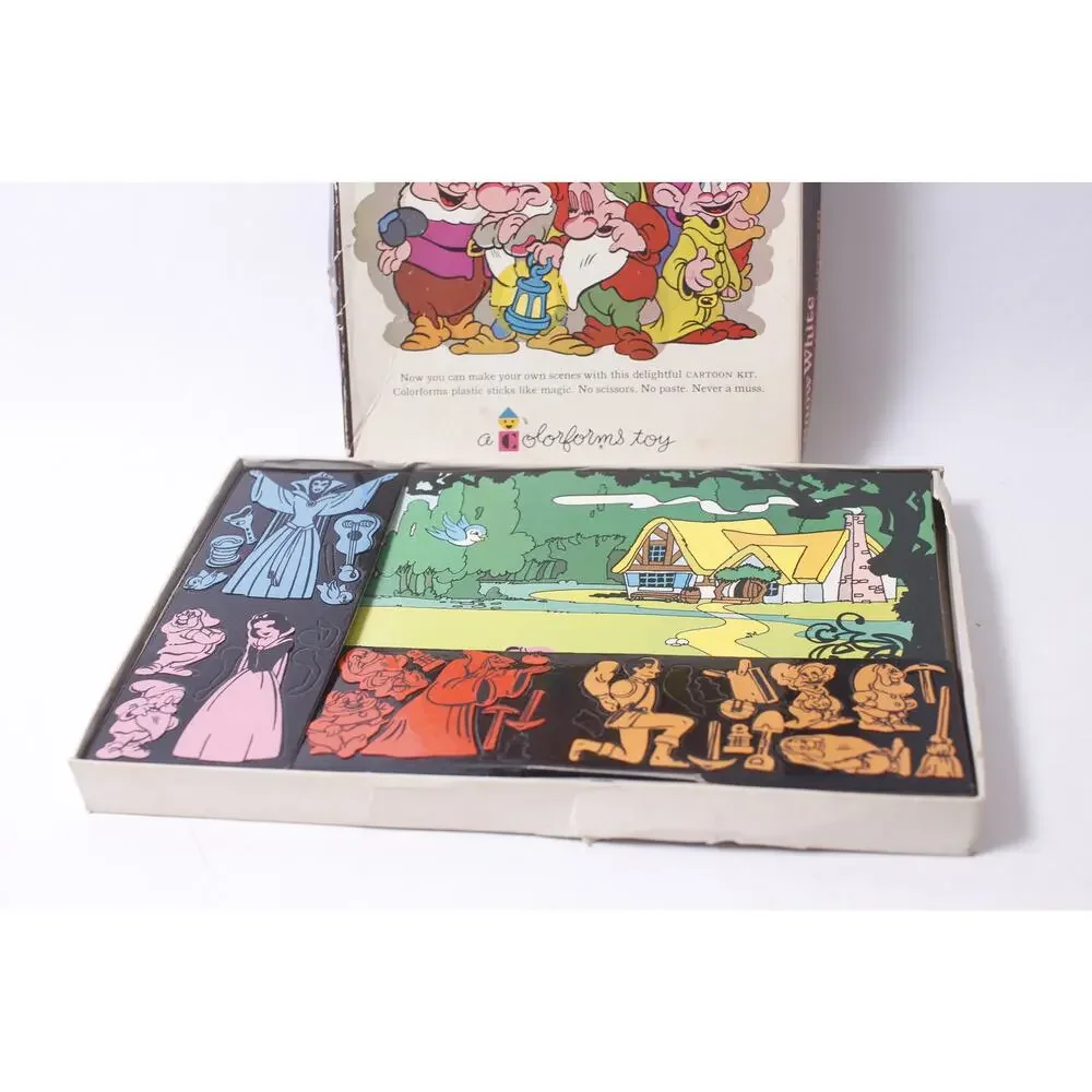 Disney Snow White and the Seven Dwarfs Play Set by Colorforms ~ 260214-WH 978